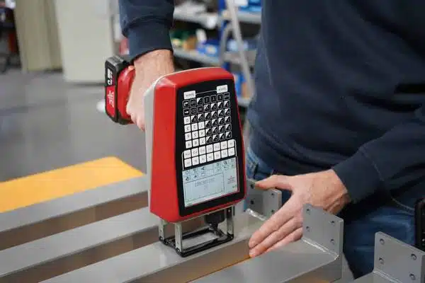 machine de marquage à micro-percussion portable e-MARK