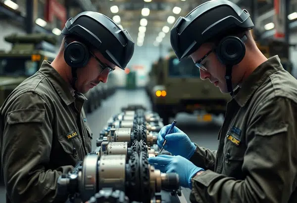 marquage pièce défense