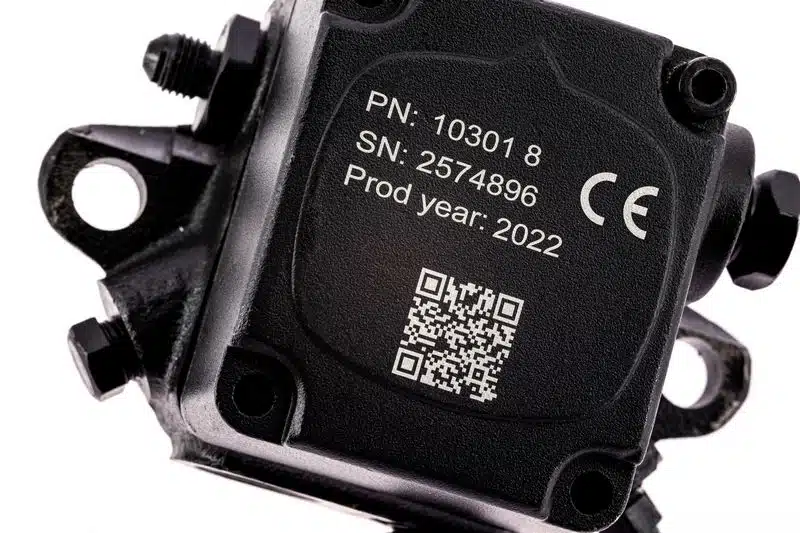 Máquina de marcado de códigos QR y códigos de barras