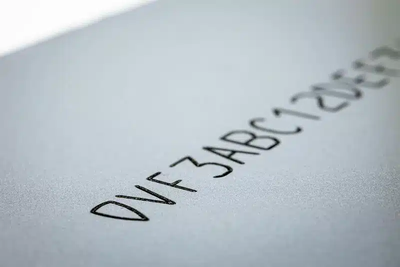 fabricante de máquina de grabado para número chasis VIN