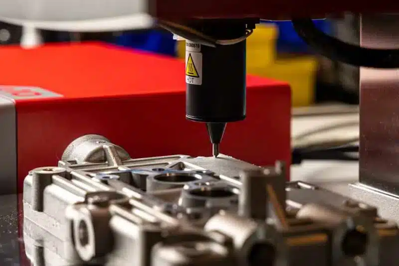 técnica de marcado industrial por micropercusión