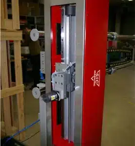 Máquina de marcado para piezas ferroviarias