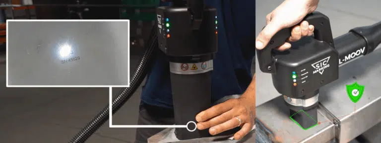 How to meet the challenge of marking railway parts with multiple shapes and dimensions?